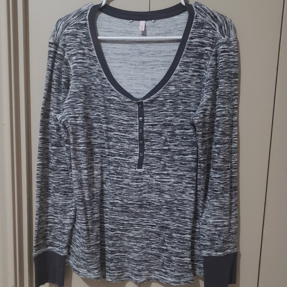 Victoria's Secret henley pajama top